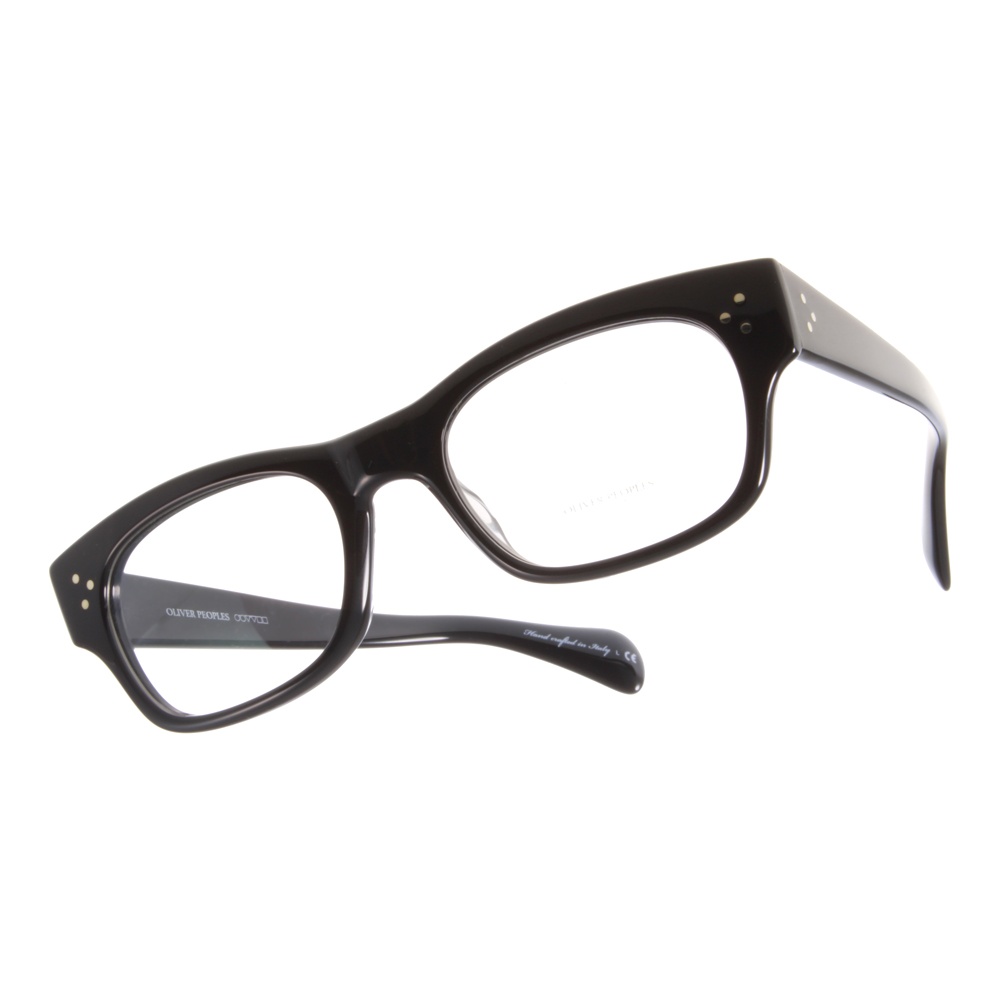 OLIVER PEOPLES 粗方框款光學眼鏡OP BRADFORD 1005（黑） - 鏡在眼前-O2O配眼鏡美瞳整合平台