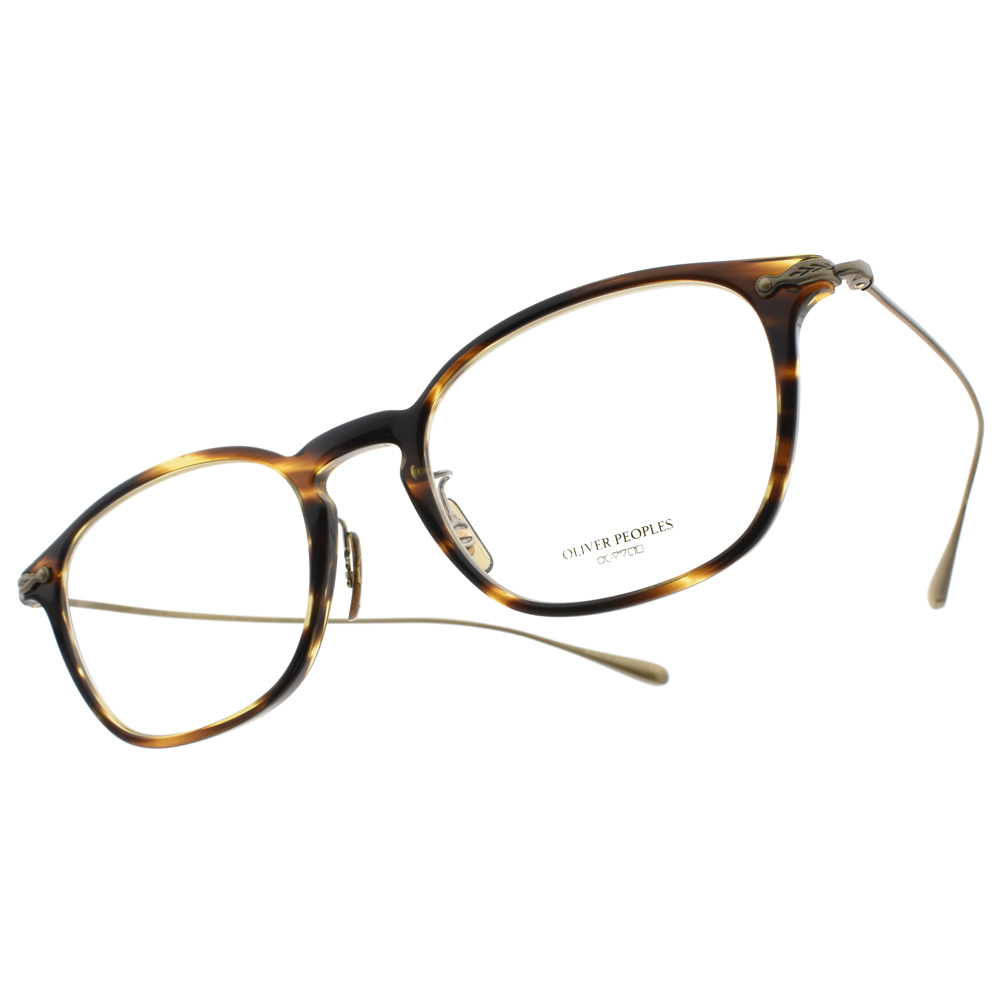 OLIVER PEOPLES 眼鏡OP WINNETT 1003 (流線棕-金) 精緻工藝款眼鏡品牌- 鏡在眼前-O2O配眼鏡美瞳整合平台