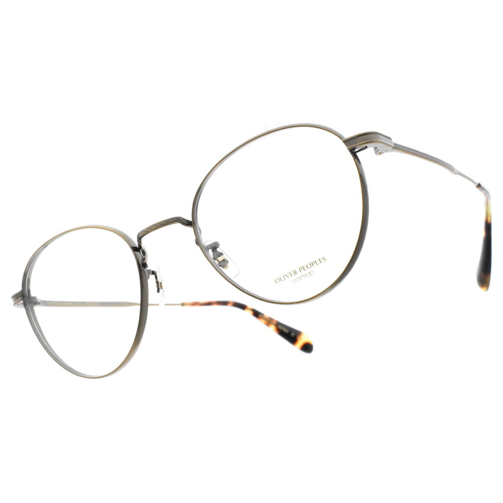 OLIVER PEOPLES 眼鏡WATTS 5124 (銅) 金屬復古細圓框款眼鏡品牌- 鏡在